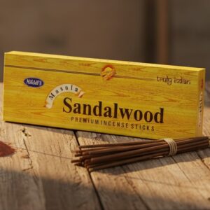عود صندل وود نیخیل Nikhil Sandalwood Incense دست ساز شاخه ای اصل
