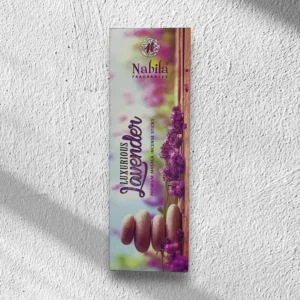 عود لاکچری لوندر ( لاکچریس لوندر ) نابیلا ( Nabila Luxurious Lavender Incense ) شاخه ای اصل
