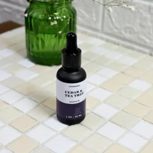 اسنشال اویل سدر و درخت چای ۳۰ میل Essential Oil Cedar & Tea Tree وارداتی